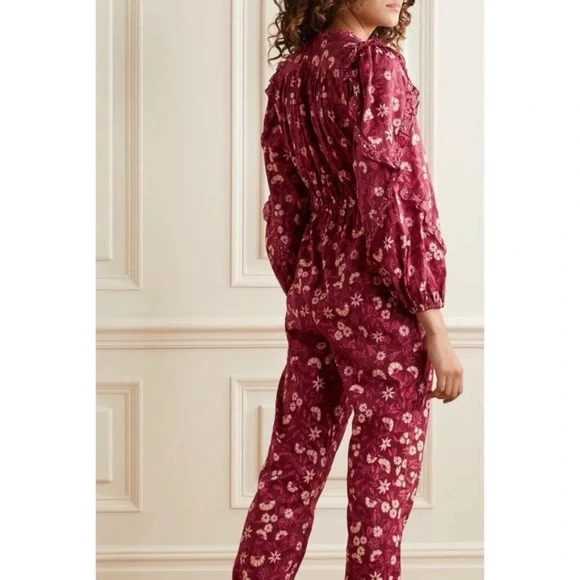 Ulla Johnson floral “Delphine” jumpsuit